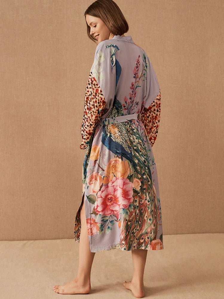 Hallie Lightweight Summer Beach Kimono – product detail view 2
