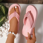 Faye Comfortable Everyday Flat Flip-Flops – alternate product view