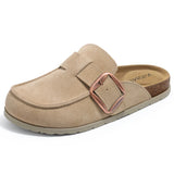 Dahlia Classic Suede Slip-On Mules – product detail view 5