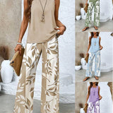 Rue Relaxed Sleeveless Two-Piece Trouser Set – primary product view