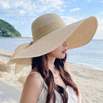 Maeve Versatile Bow-Detail Straw Sun Hat – primary product view