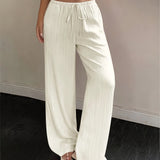 Pleated Wide Leg Trousers with High Waist – product detail view 5