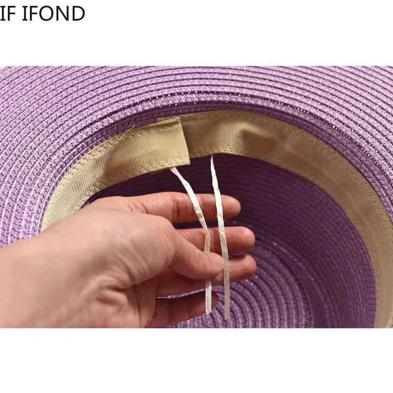 Nola Versatile Straw Sun Hat – product detail view 4