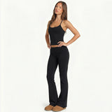 Poppy Contemporary Foldable Two-Piece Trouser Set – product detail view 6