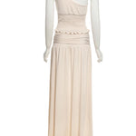 Ula Elegant Ruched Open-Back Skirt Set – product detail view 4