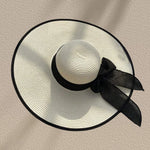Maeve Versatile Bow-Detail Straw Sun Hat – product detail view 7