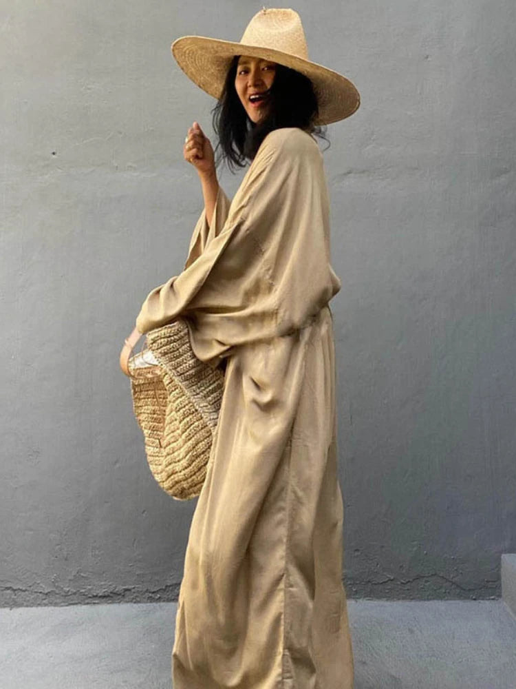 Celeste Lightweight Summer Beach Kimono – product detail view 2