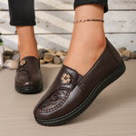 Xanthe Comfortable Slip-On Flat Loafers – product detail view 9
