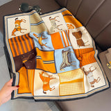 Winnie Versatile Everyday Square Scarf – product detail view 13