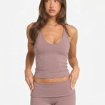 Poppy Contemporary Foldable Two-Piece Trouser Set – product detail view 2