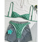Juno Flattering Floral Two-Piece Bikini Set – product detail view 7