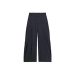 Striped Pleated Trousers with High Waist – product detail view 6