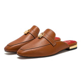 Calypso Classic Round-Toe Flat Mules – product detail view 5