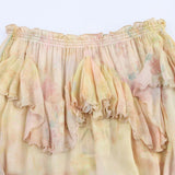 Tiered Ombre Print Maxi Skirt – product detail view 2