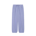 Checked Lantern Trousers with Drawstring Waist – product detail view 10