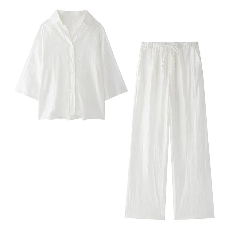 Mina Elegant Coordinated Trouser Set – product detail view 8