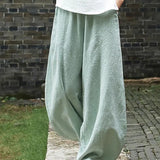 Cotton Wide Leg Pants