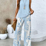 Rue Relaxed Sleeveless Two-Piece Trouser Set – product detail view 2