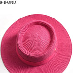 Nola Versatile Straw Sun Hat – product detail view 2