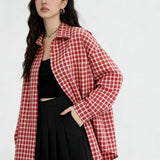 Rowan Vintage Red Plaid Overshirt