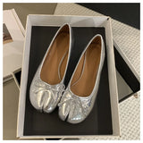 Polka Dot Ballet Flats with Bow