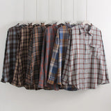 Maple Oversized Plaid Long-Sleeve Shirt