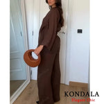 Blaire Relaxed Two-Piece Trouser Set – product detail view 4
