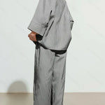 Sable Elegant Long-Sleeve Trouser Set – alternate product view