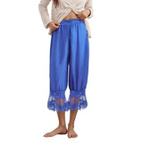 Floral Lace Lantern Trousers with Drawstring Waist – product detail view 11