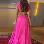Vera Flattering Strapless Open-Back Beach Cover-Up – alternate product view