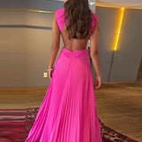 Vera Flattering Strapless Open-Back Beach Cover-Up – alternate product view