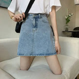 Denim Mini Skirt