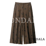 Beaded Halter Top and Wide Leg Trouser Set – product detail view 1