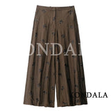 Beaded Halter Top and Wide Leg Trouser Set – product detail view 1