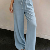 Relaxed Wide Leg Pants