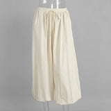 Cotton Bloomer Trousers with High Waist – product detail view 14