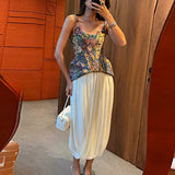 Haven Elegant Floral Open-Back Top – product detail view 2