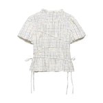 Kit Contemporary Checked Embroidered Skirt Set – product detail view 1