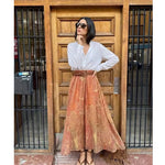 Printed Maxi Skirt with High Waist – product detail view 3