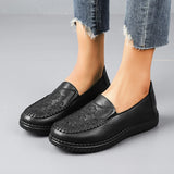 Xanthe Comfortable Slip-On Flat Loafers – product detail view 7