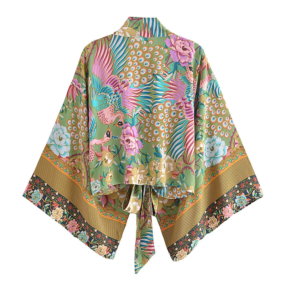 Odette Lightweight Floral Wide-Leg Beach Trouser Set – product detail view 1