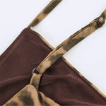 Dune Elegant Leopard-Print Open-Back Maxi Dress – product detail view 4