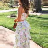 Harper Contemporary Floral Ruffle Skirt Set – product detail view 1