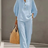 Georgia Relaxed Coordinated Two-Piece Set – product detail view 4