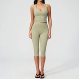 Two Piece Activewear Set with Capri Leggings – product detail view 12
