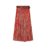 Printed Maxi Skirt with High Waist – product detail view 8