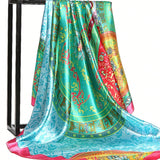 Tessa Lightweight Satin Beach Sarong – product detail view 1