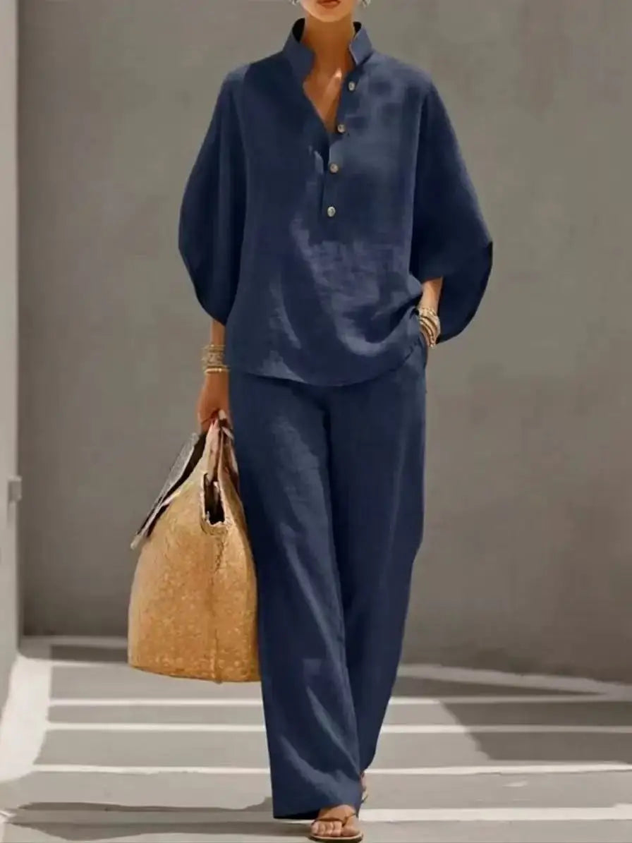 Georgia Relaxed Coordinated Two-Piece Set – product detail view 3