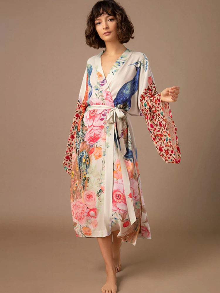 Hallie Lightweight Summer Beach Kimono – primary product view