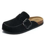 Dahlia Classic Suede Slip-On Mules – product detail view 6